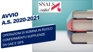 Avvio a.s. 2020-21
